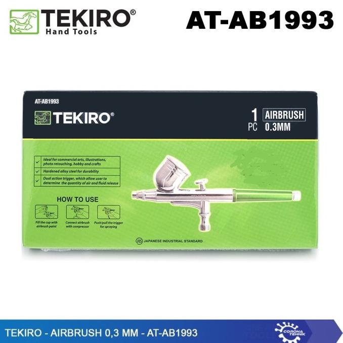 

Air Paint Brush Set Tekiro Pen Airbrush 0.3Mm Spray Gun Lukis Original
