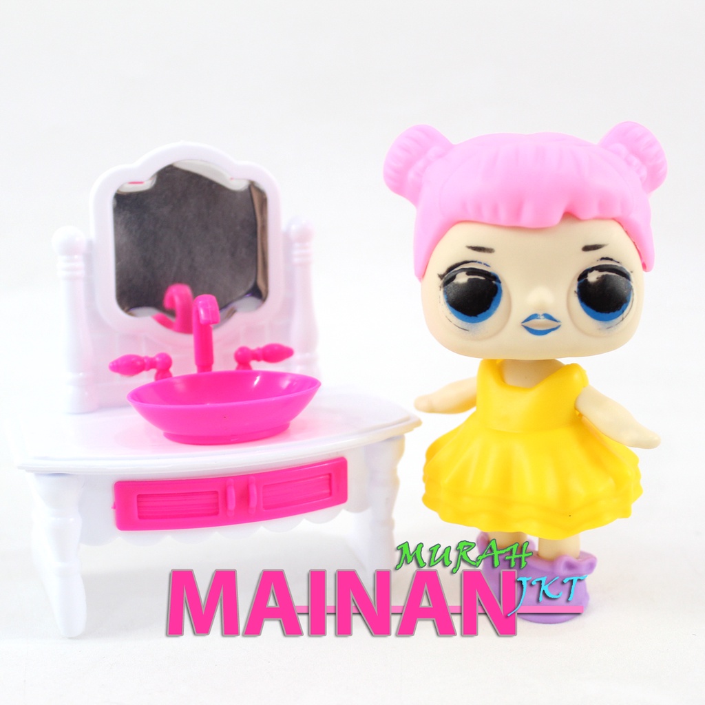 MAINANKEI MAINAN ANAK MURAH MAINAN PEREMPUAN BONEKA LOOL MO02 MC SURPRISES LENGKAP DENGAN PLAYGROUND