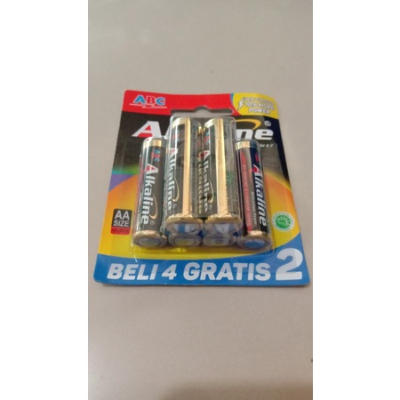 batrai abc alkaline AA