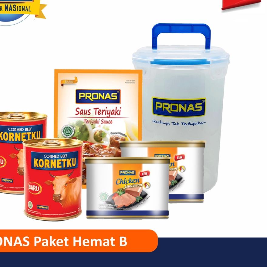 

☈ PRONAS Paket Hemat B Bundling 5 pcs Free Canister ✶