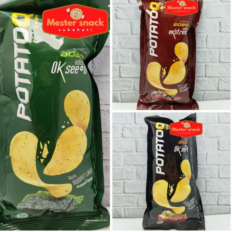 

Terkini _ Potato Q Chips (1 pack isi 10 pcs) ▼