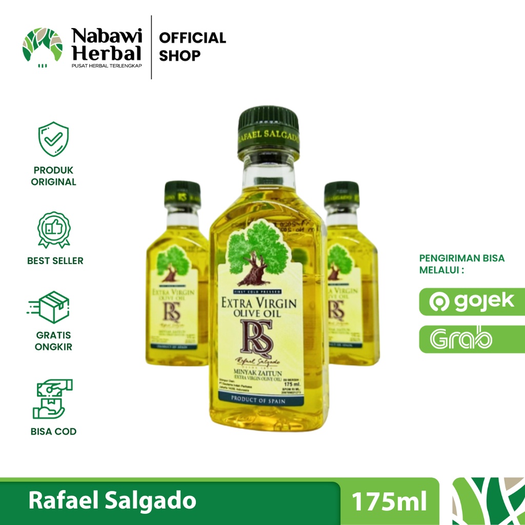 

RAFAEL SALGADO - Minyak Zaitun RS Extra Virgin Olive Oil 175 ml
