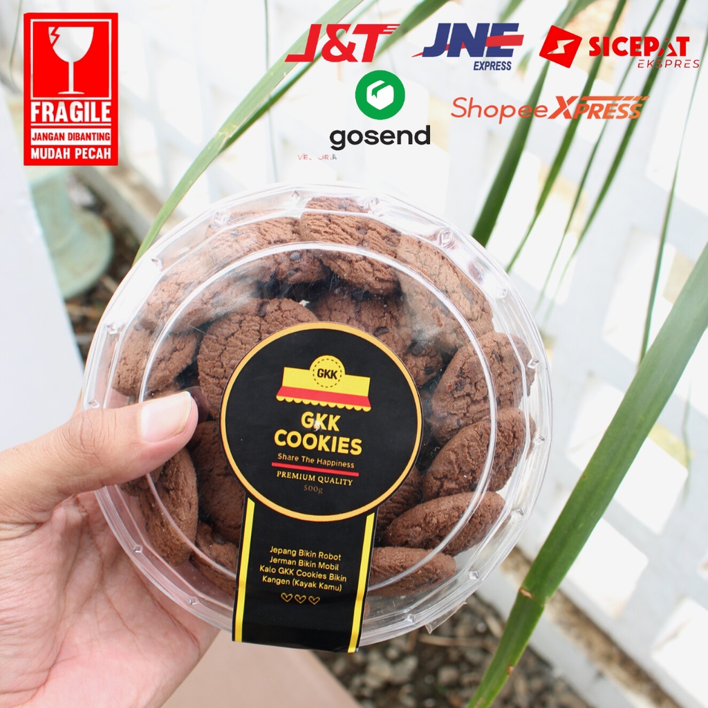 

GKK Cookies Choco Cookies - Kue Kering Lebaran Ramadhan Original Premium