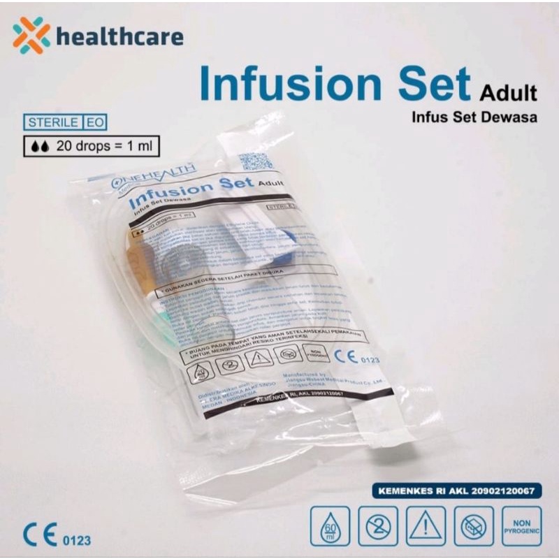 Healthcare - Infu Sion Set Anak &amp; Dewasa Per Buah