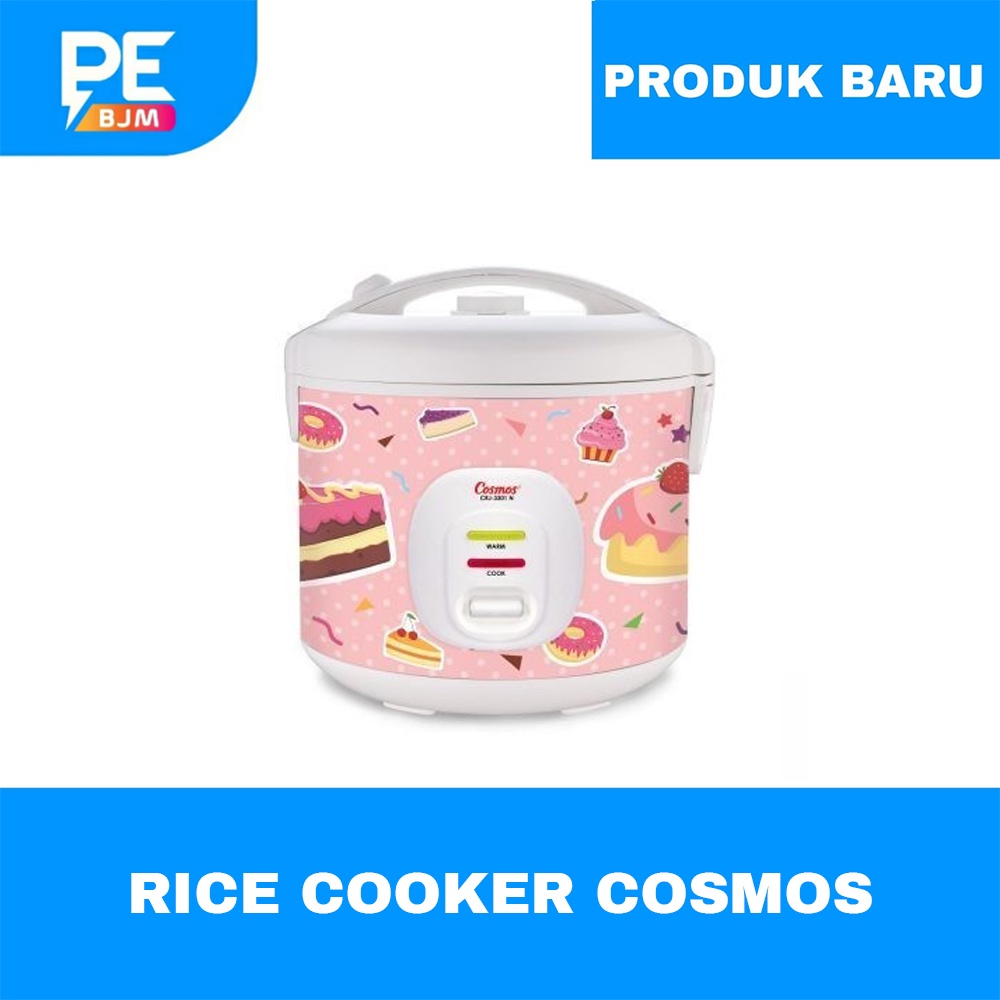 RICE COOKER MAGIC COM COSMOS 1.8 LITER CRJ-3301NC GARANSI RESMI