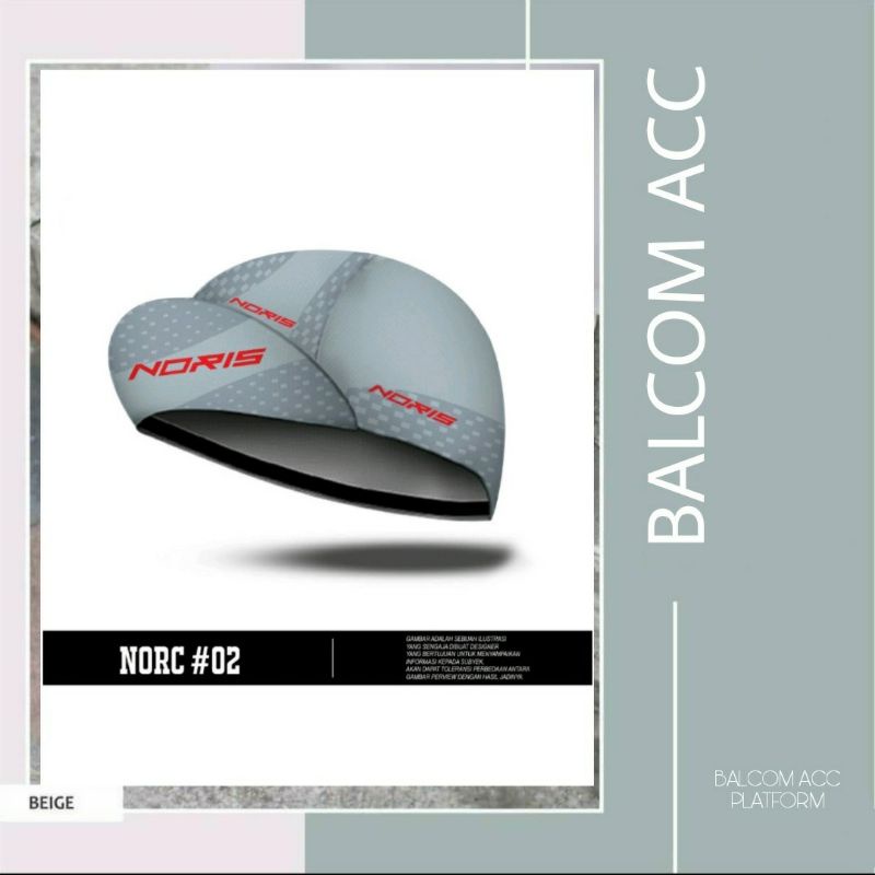 CYCLING CAP NORIS TOPI SEPEDA MTB GOES