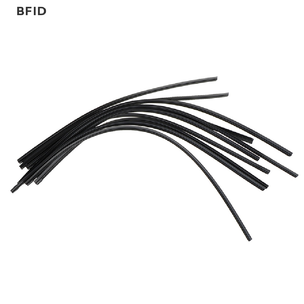 [BFID] 2pcs Strip refill wiper blade Tulang Karet Lembut Mobil 6mm 14-22 ''[ID]