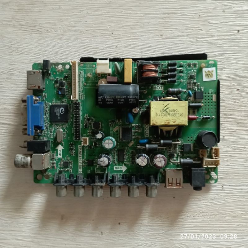 MB MOBO MAINBOARD MODULE MESIN TV LCD AKARI  LE-32K87 AI32