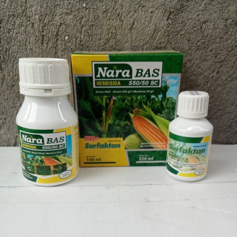 NaraBas 550 SC 250 ml Herbisida Pembasmi Rumput Selektif Tanaman Jagung