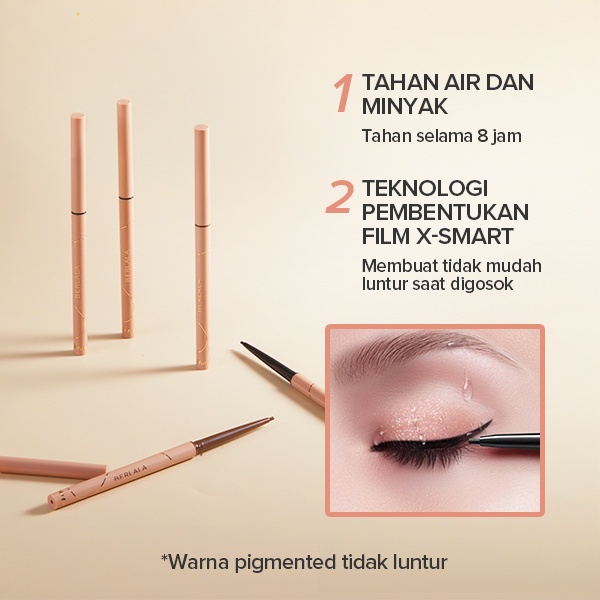 FREE GIFT Berlala Eyeliner Waterproof Air Double Pensil Penceil 1.7mm Microliner (NOT FOR SALE)