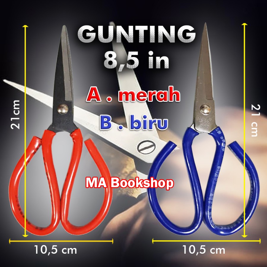 Gunting Kodok 8&quot; ( 8 INCH ) for Potong Seng / Kain Serbaguna