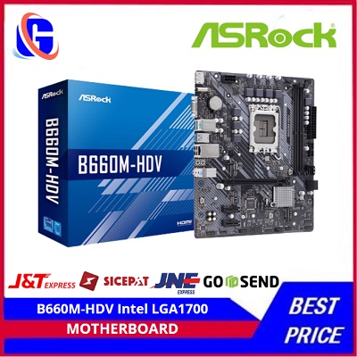 Asrock B660M-HDV Intel LGA1700 B660 DDR4