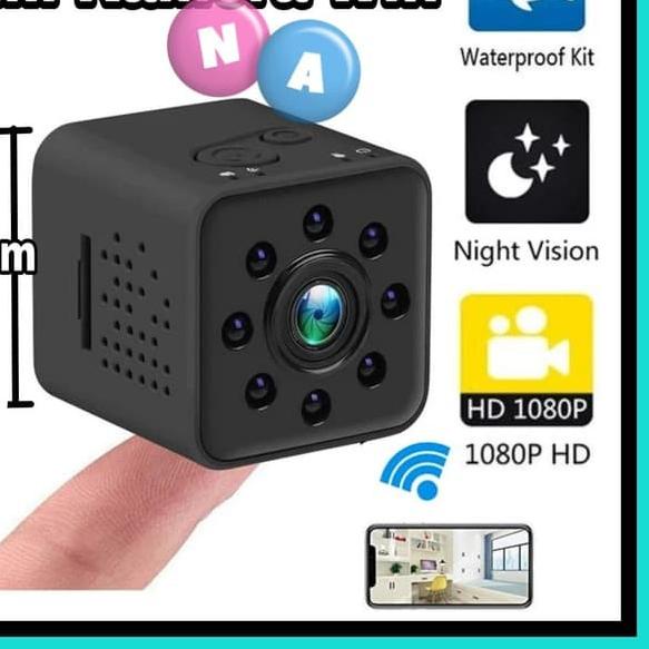 Promo[KI3]-NA -  Kamera Mini WIFI Waterproof Full HD - Mini ip Cam Wifi SQ23