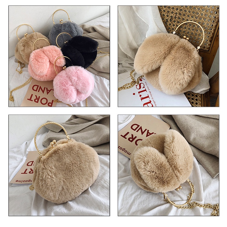 Khatinstore Tas Selempang Terbaru / Tas bentuk Bulat Kumbang / Tas Lucu Import - 556