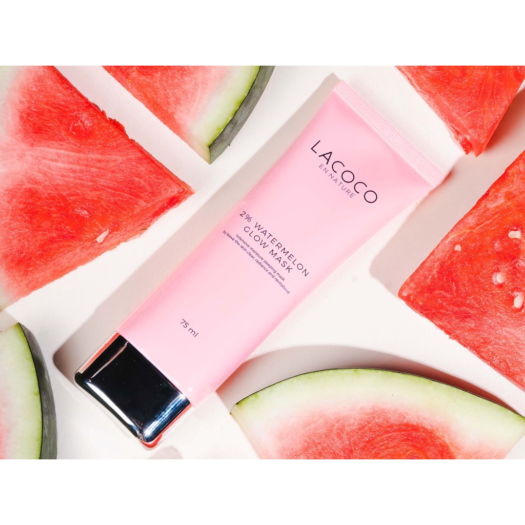 LACOCO EN NATURE 2% WATERMELON GLOW MASK 75ML