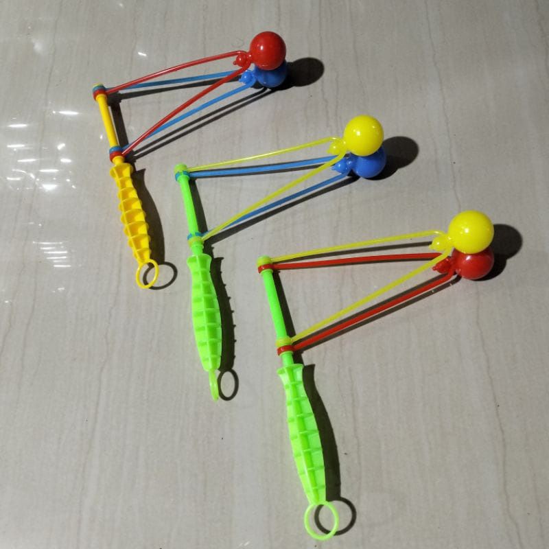 lato lato gagang panjang besar diameter 20cm mainan Tek Tek virall