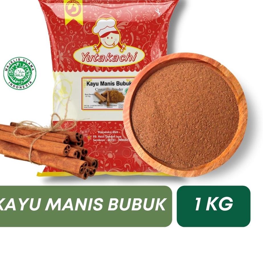 

Terbaru[KF7]-MURNI Kayu Manis Bubuk 1kg Yutakachi / Bubuk Kayu Manis / Cinnamon Powder / Bahan Kue / Rempah Asli Indonesia Kualitas Premium / Bumbu Rempah Bubuk Pusat Bumbu