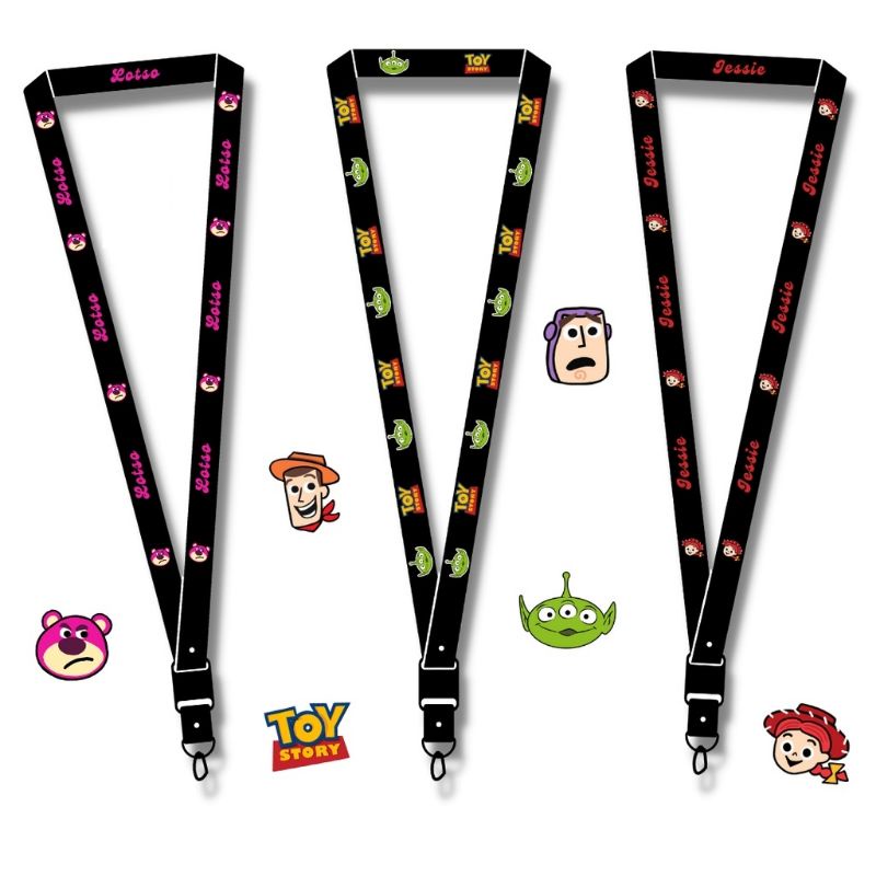 

Lanyard TOY STORY SERIES pods tali lanyard KARTUN ANIMASI gantungan kunci name tag id card kartu nama / tali lanyard gantungan leher