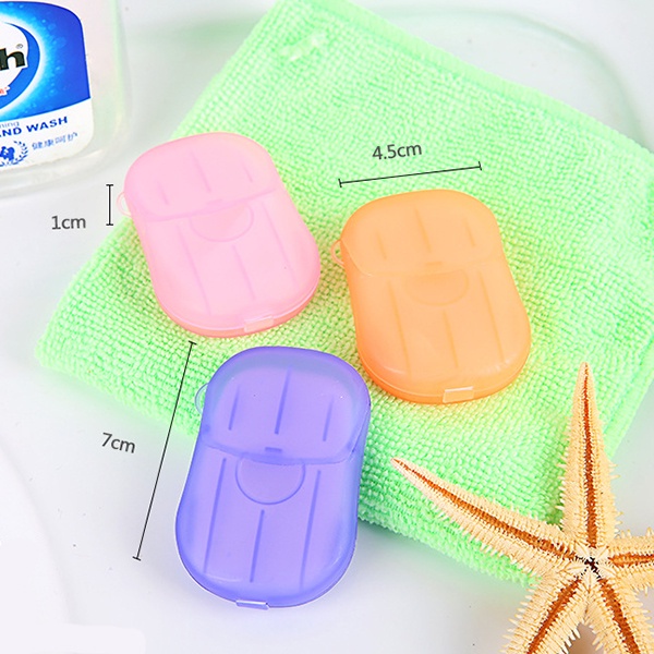 ⭐️𝐈𝐇𝐒 𝟕𝟑𝟔 𝐋𝐚𝐦𝐩𝐮𝐧𝐠⭐️Sabun Cuci Tangan Kertas Sabun Kertas Travelling Portable Paper Soap