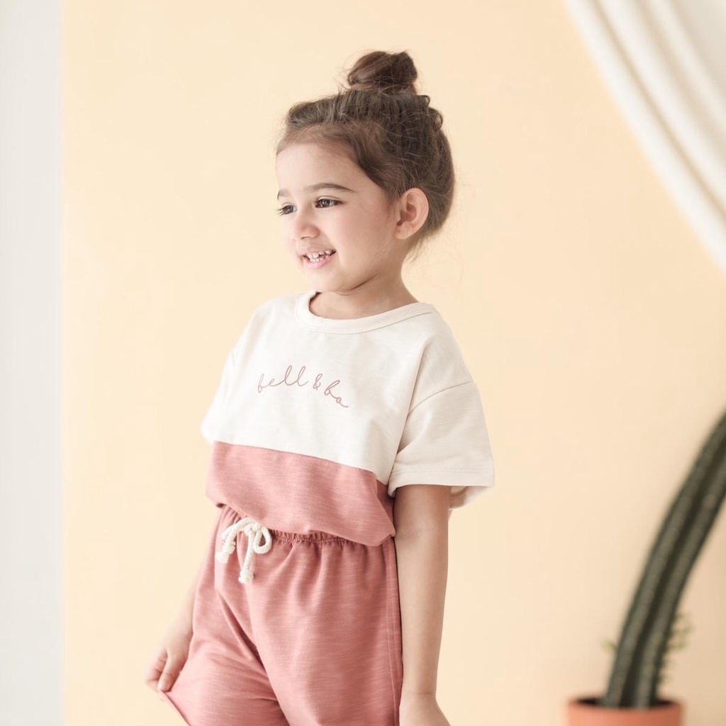 Asra Oversize Sets Bell and Bo / Setelan Anak Unisex / Setelan anak SDA