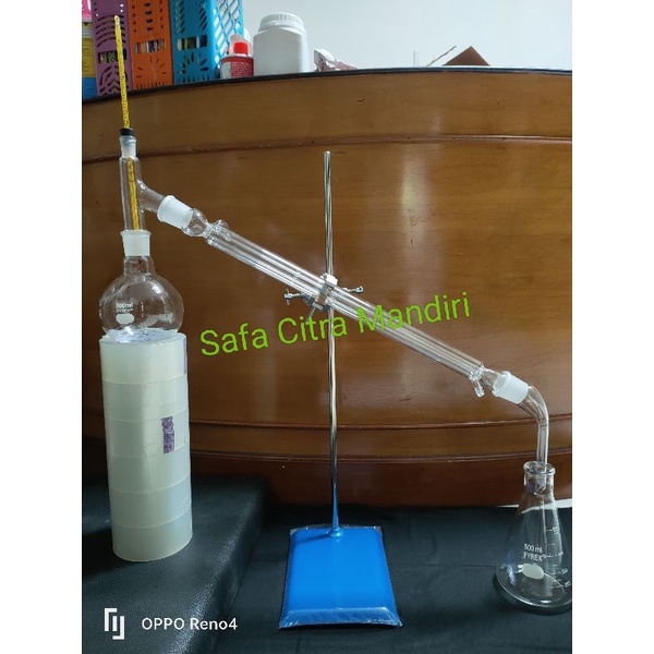 Destilasi Sederhana 500ml Pyrex