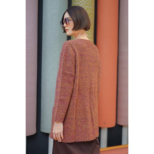 LYDIA LONG CARDIGAN - BENANG JARUM