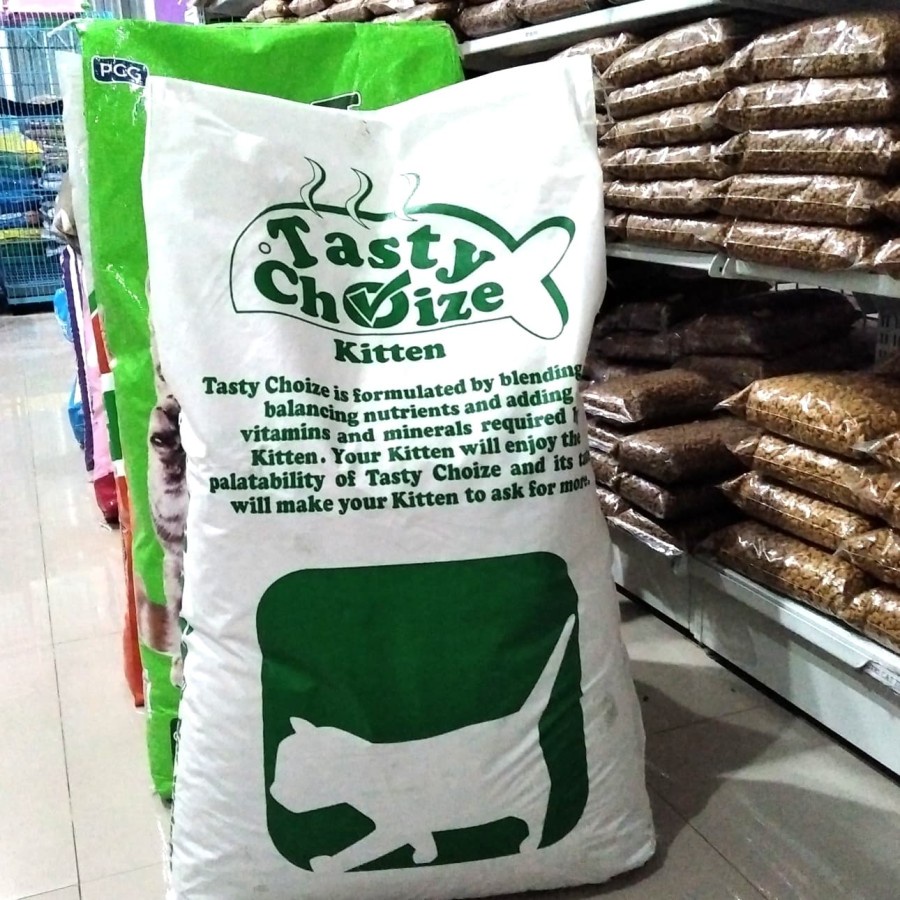 TASTY CHOIZE KITTEN REPACK PAKET 5KG - MAKANAN KUCING MURAH KITTEN