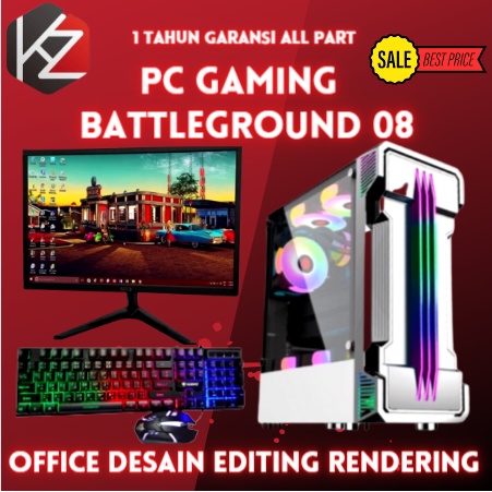 PC Lengkap Gaming i7 4790 (GTX 1050Ti 4GB ) Cocok Editing Rendering