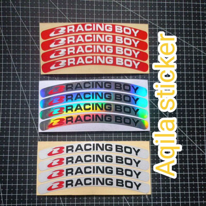 STICKER VELG RCB RACING BOY CUTTING