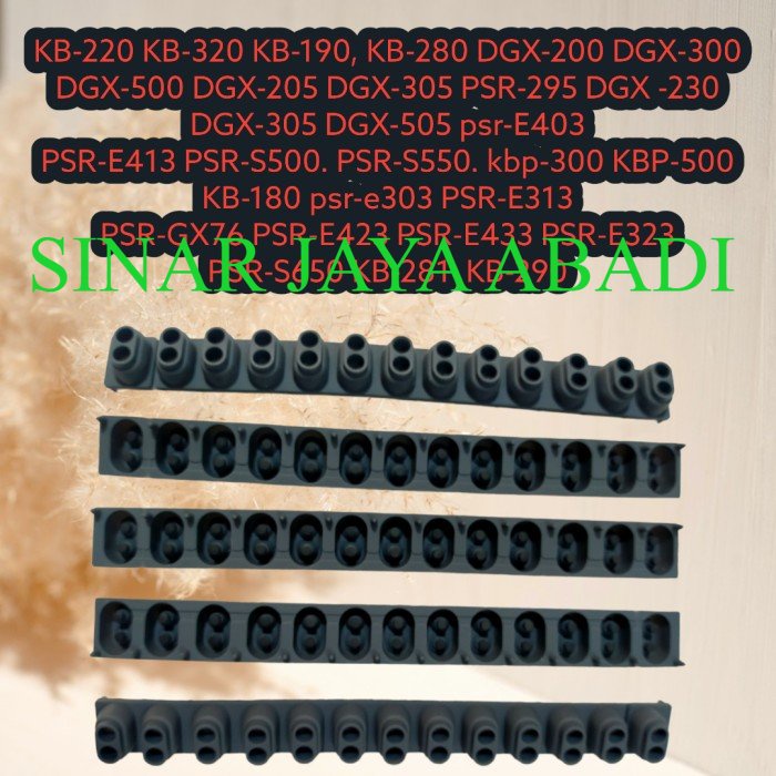 KARET TUTS YAMAHA SERIES PSR E DGX KARET TUT CONDUCTIVE RUBBER YAMAHA