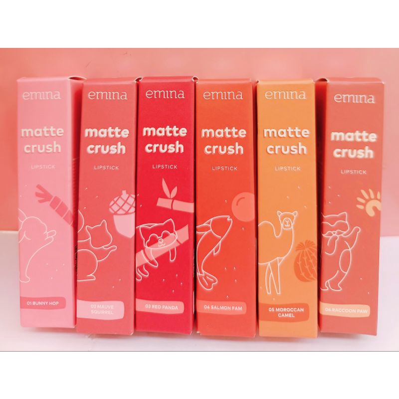 Emina Matte Crush Lipstick 2 gr | NEW EMINA