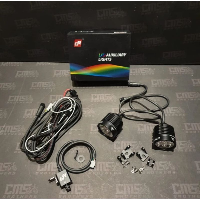 Lampu Work Light Foglamp tembak sorotMerk Gold Runway