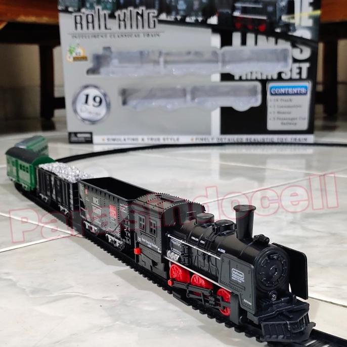 Mainan Kereta Api Rail King Ukuran Besar - Kereta Api Edukatif