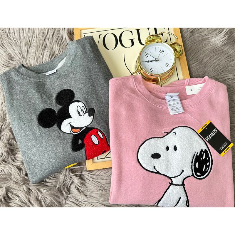 Edition peanut dan mickey sweater