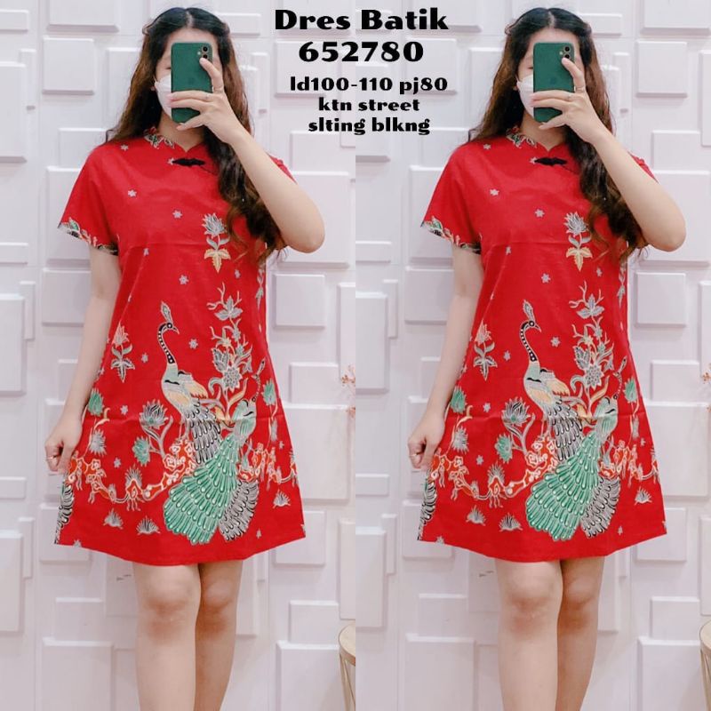 Dress katun stretch