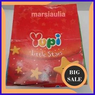 

perkakas YUPI LITTLE STARS 1 PAK BOX DUS 24pcs STAR MURAH GROSIR PERMEN MURAH 2ZJN23