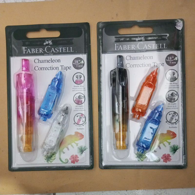 

Faber Castell Chameleon Correction Tape / CT / tipe X
