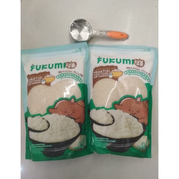 

2 Kg Fukumi Beras Porang Free Sendok Takar atau Free 2 Sachet Fukumi