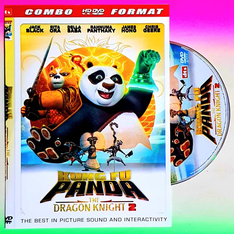 KASET FILM KARTUN ANIMASI ANAK KUNGFU PANDA THE DRAGON KNIGHT 2 SUBTITLE INDONESIA
