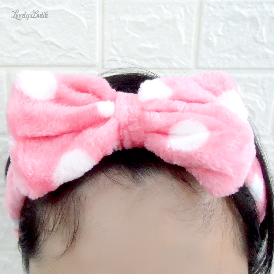 Bandana Bando Rambut Fashion Motif Pit4 Bando Mandi Korea Style Wanita Kekinian Import Warna Warni - Lovelybutik