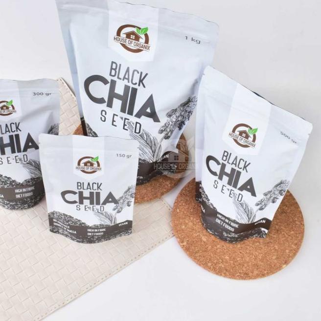 

✬ Organic Black Chia Seeds 300 Gr ☂