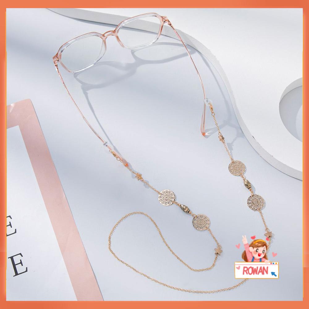R-flower Rantai Kacamata Mutiara Eyewear Necklace Butterfly Neck Strap Glasseses Chain