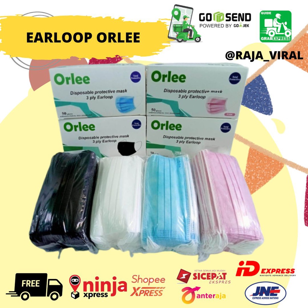 Masker Orlee isi 50
