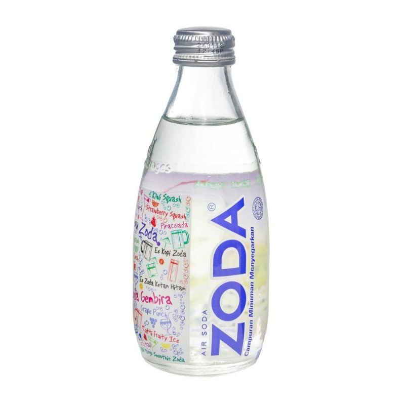 

Air soda zoda 250ml 1 dus isi 24 botol / soft drink / minuman zoda bersoda