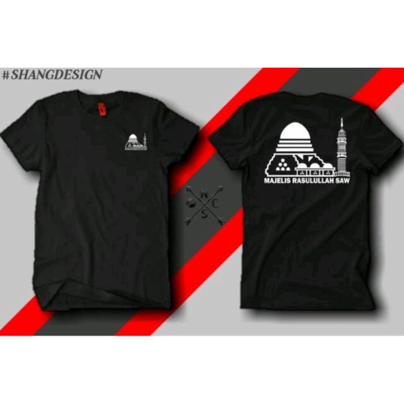 KAOS BAJU T-SHIRT DAKWAH ISLAMI MAJELIS RASULULLAH SAW INDONESIA