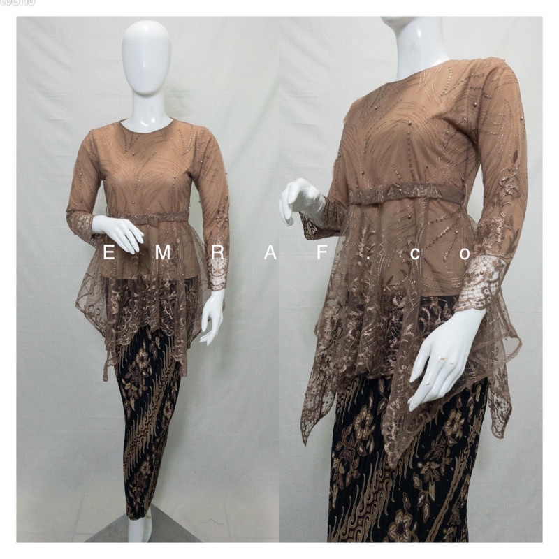 Kebaya Tunik / Tunik Brokat / Kebaya Modern / Kebaya tile / Kebaya Favorite / Batik Couple