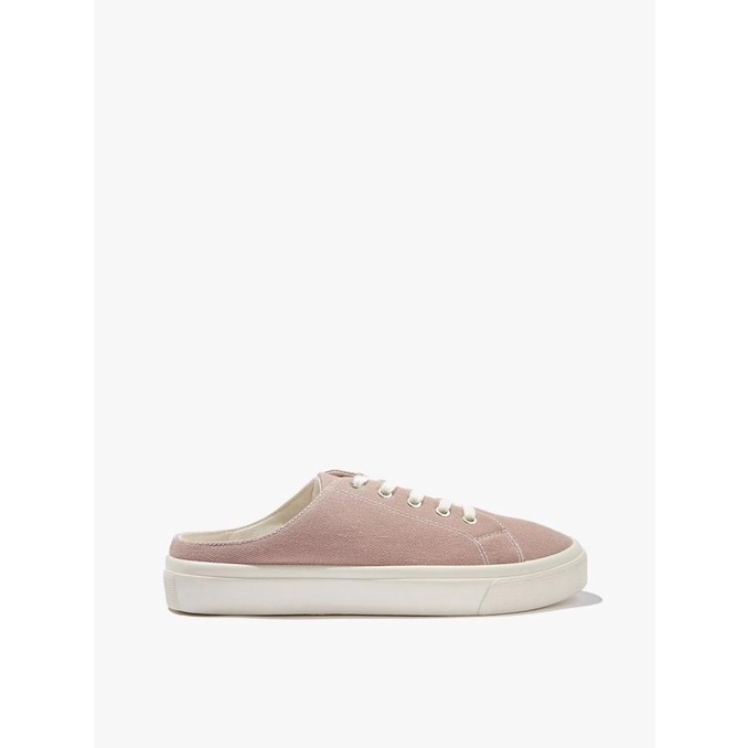Rubi - Sneakers Wanita - Asher Lace Up Mule - Dusty Rose Denim