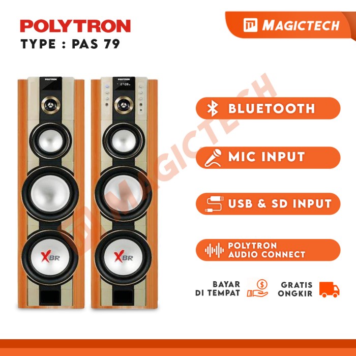 SPEAKER POLYTRON PAS 79 / PAS79 BLUETOOTH - ACTIVE SPEAKER