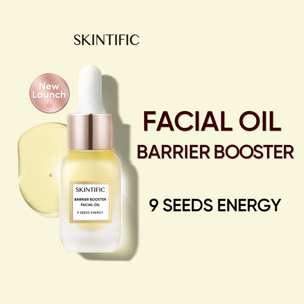 ❤ MEMEY ❤ SKINTIFIC Barrier Booster Facial Oil 10ml