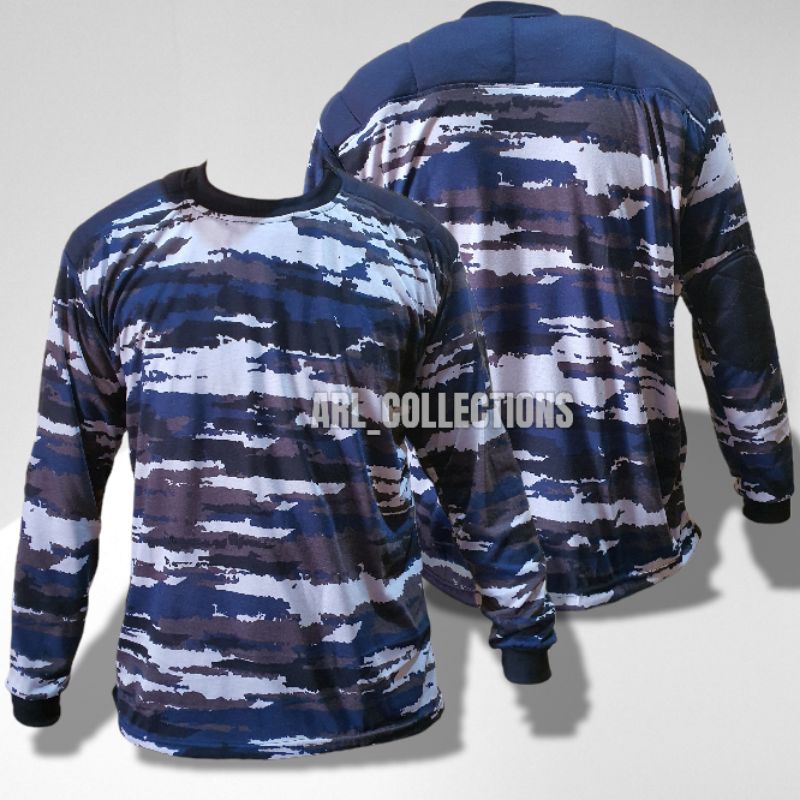 kaos panjang loreng tni al - kri - angkatan laut - kaos loreng tni al lengan panjang - kaos t-shirt 